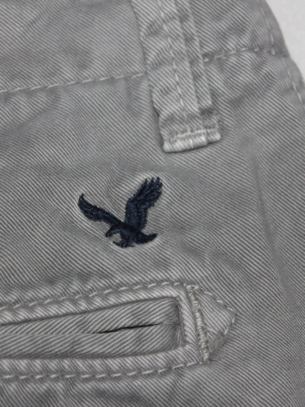 American Eagle Chinos Gray Classic Shorts 30